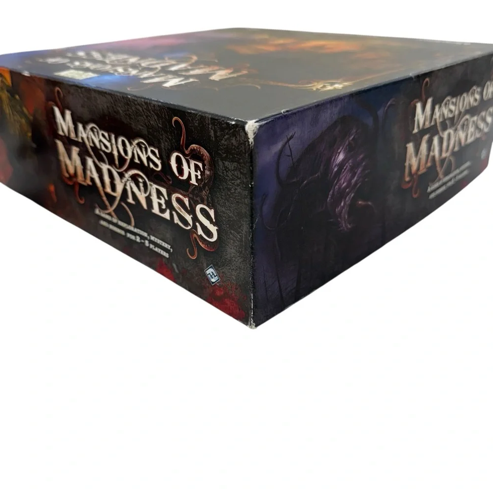 Mansions of Madness Board Game 1st Edition Arkham Horror Rare New Open Box